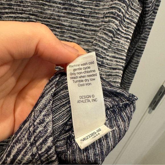 Athleta Lightweight Striped Long Sleeve Top - Picture 4 of 5